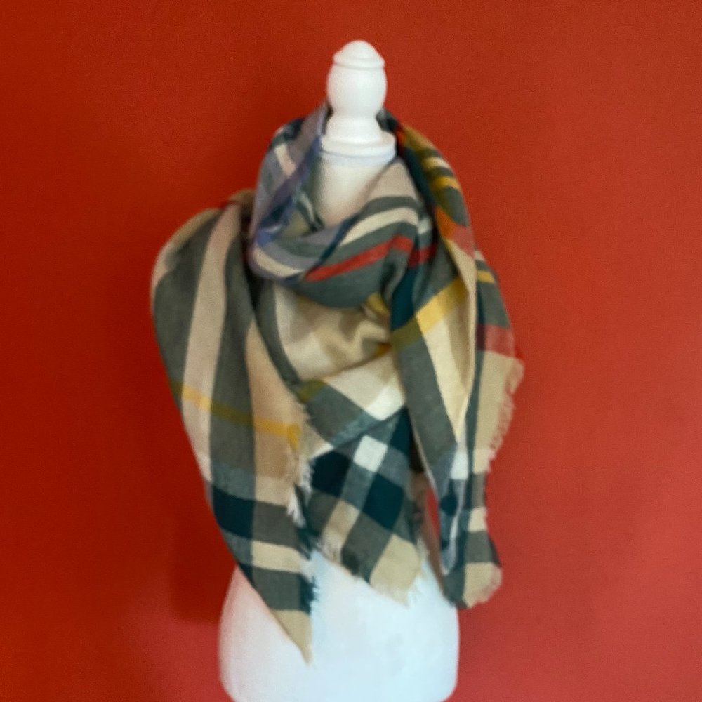 Large wool scarf/wrap